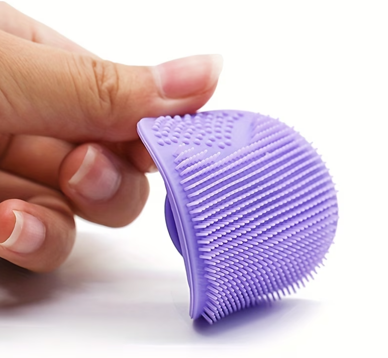 Gentle Daily Glow | Silicone Facial Cleansing & Massage Brush