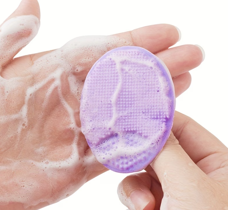 Gentle Daily Glow | Silicone Facial Cleansing & Massage Brush