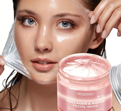 Peel Into Radiant Skin | Collagen & Biotin Hydrating Facial Mask