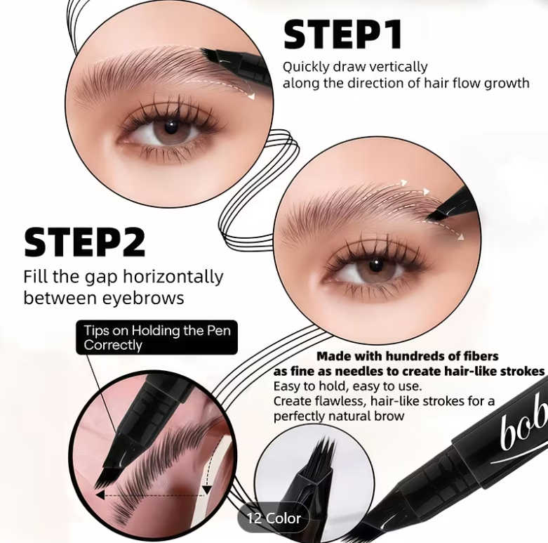 Fuller, Natural-Looking Brows in Seconds | Waterproof Brow Pen