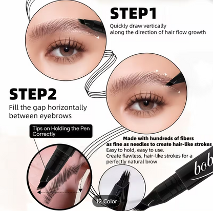 Fuller, Natural-Looking Brows in Seconds | Waterproof Brow Pen