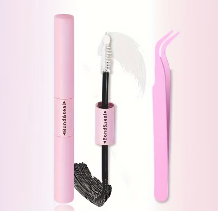 The Lash Glue That Actually Lasts | 2-in-1 Bond, Seal & Tweezers