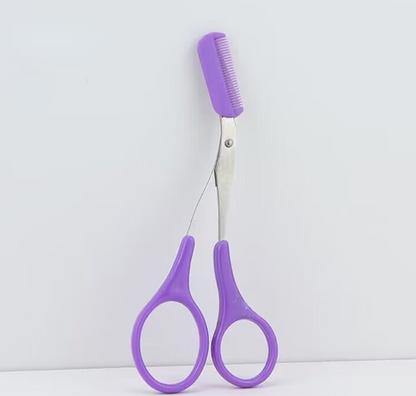 Salon Brows at Home | Eyebrow Trimmer Scissors with Comb