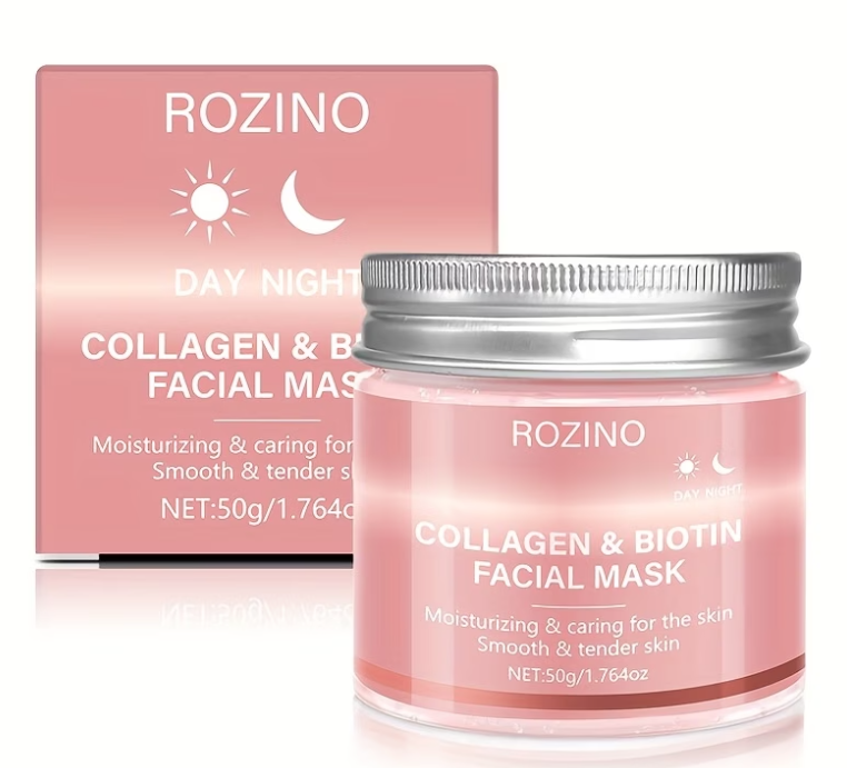 Peel Into Radiant Skin | Collagen & Biotin Hydrating Facial Mask