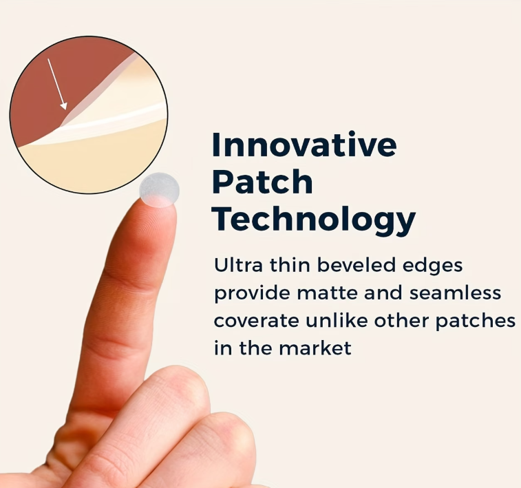 Cover & Heal Overnight | Hydrocolloid Pimple Patches with Salicylic Acid