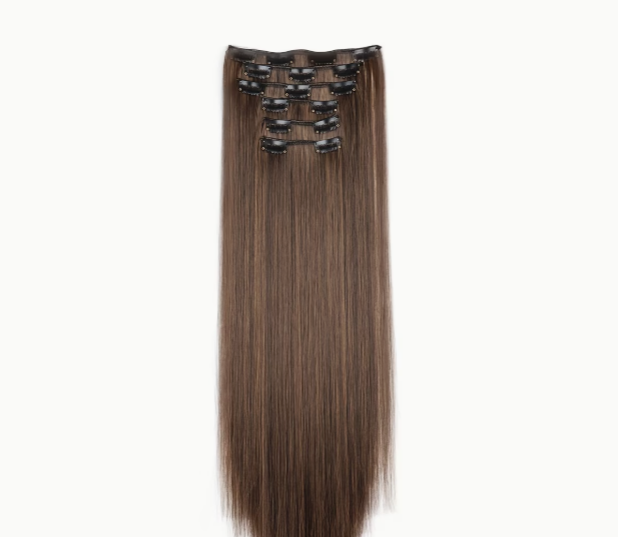 Instant Length & Volume | 24" Clip-In Hair Extensions (16 Clips)