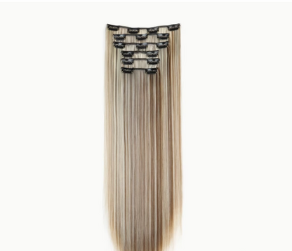 Instant Length & Volume | 24" Clip-In Hair Extensions (16 Clips)